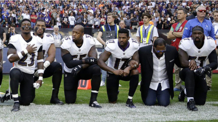 Ray Lewis kneel National Anthem